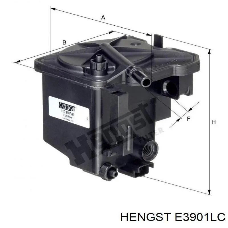 E3901LC Hengst Внутрисалонный фильтр