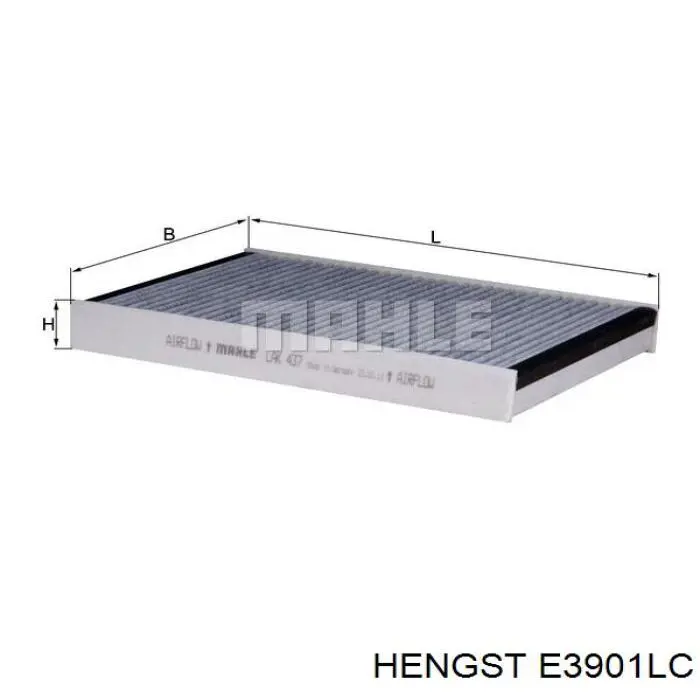 Фильтр салона E3901LC Hengst