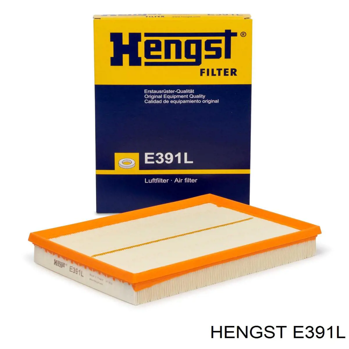 Воздушный фильтр E391L Hengst