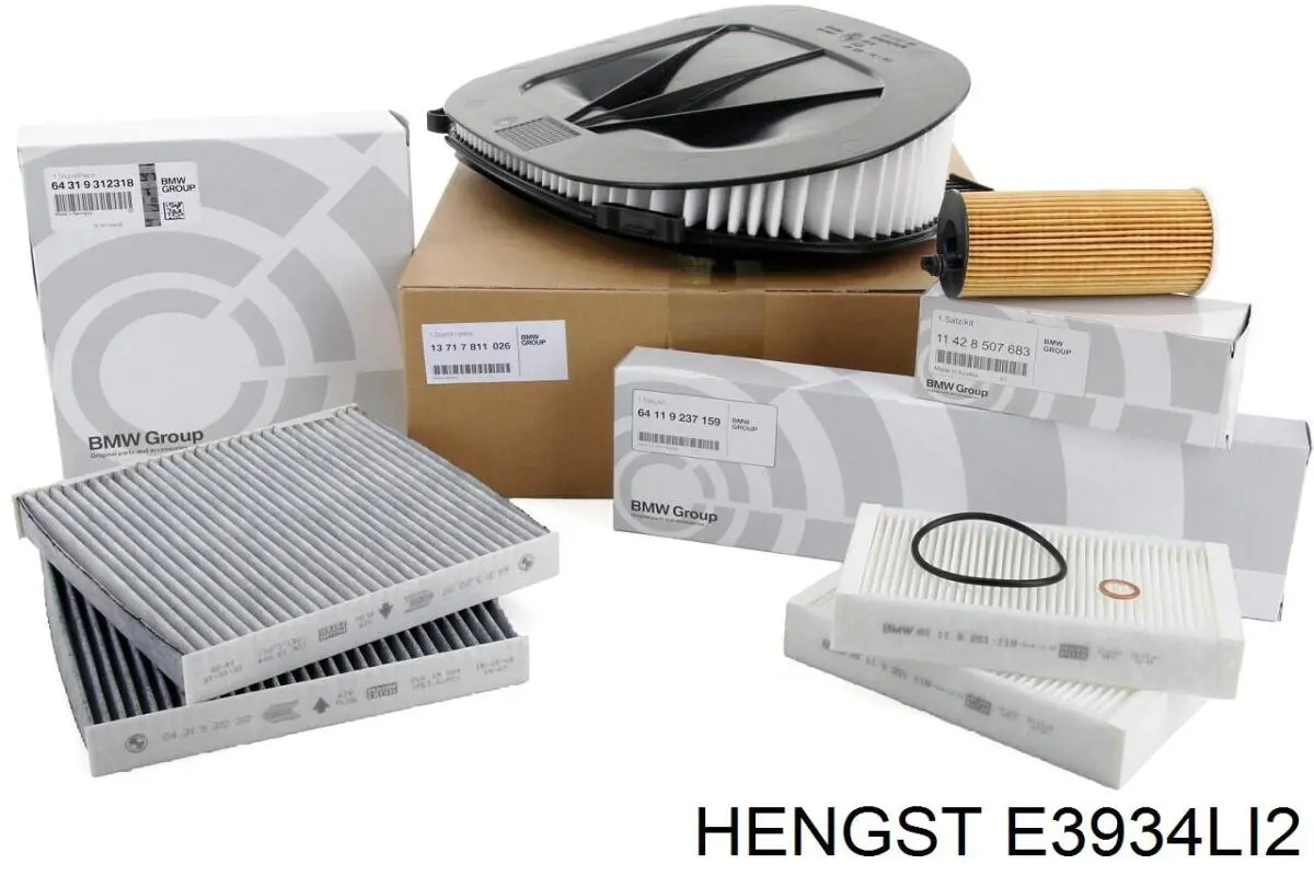 Купить E3934LI2 Hengst Фильтр салона угольный