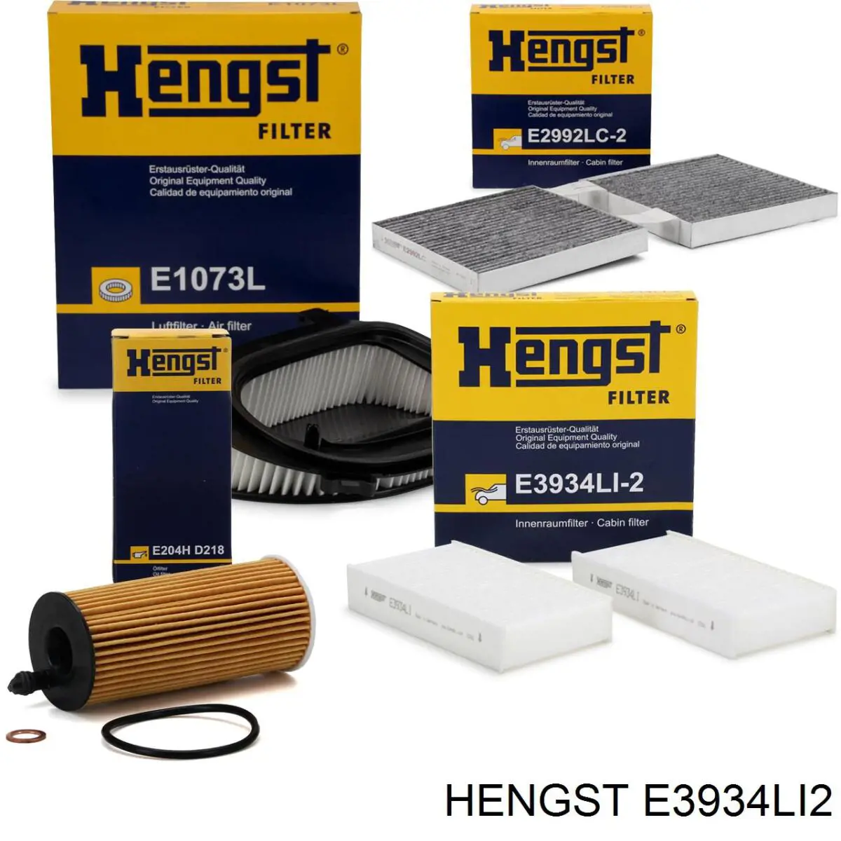Фильтр салона E3934LI2 Hengst