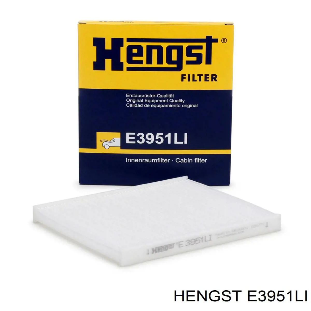 Воздушный фильтр салона Hengst E3951LI