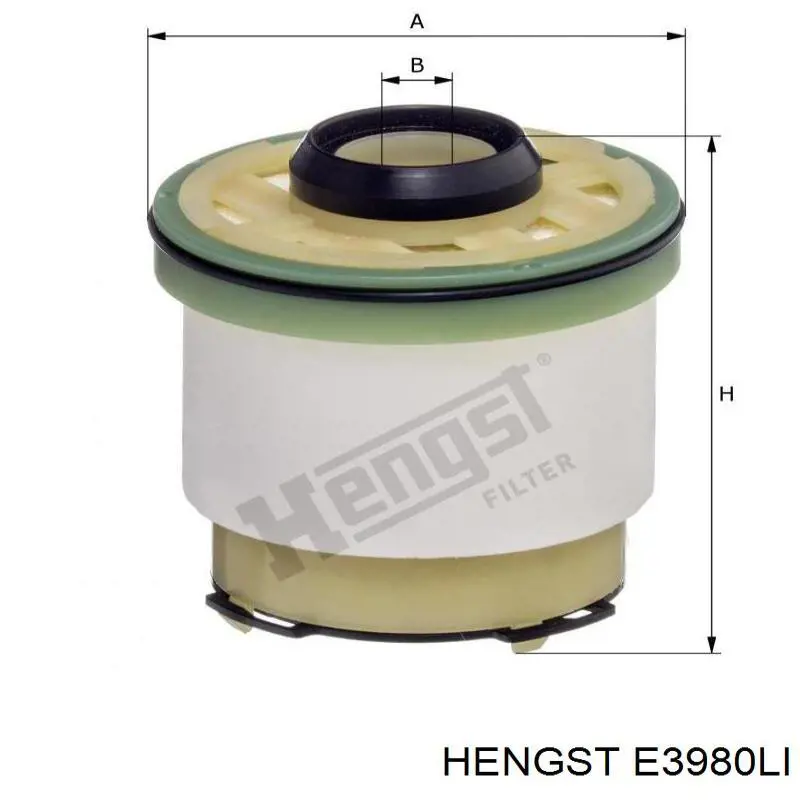 Воздушный фильтр салона Hengst E3980LI