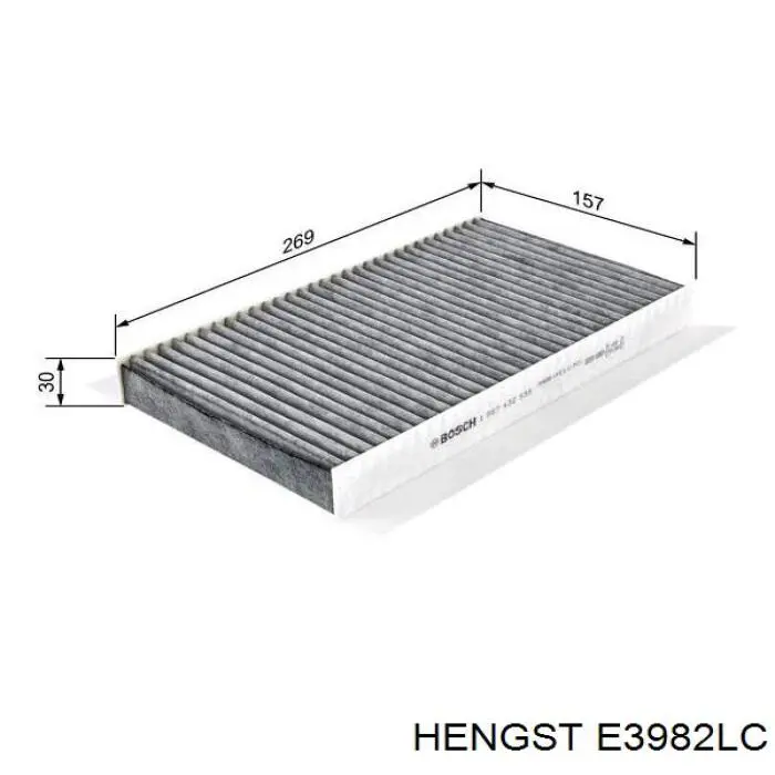 E3982LC Hengst Внутрисалонный фильтр