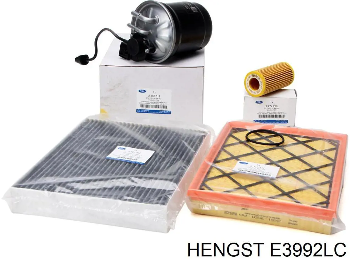 Купить E3992LC Hengst Фильтр салона угольный