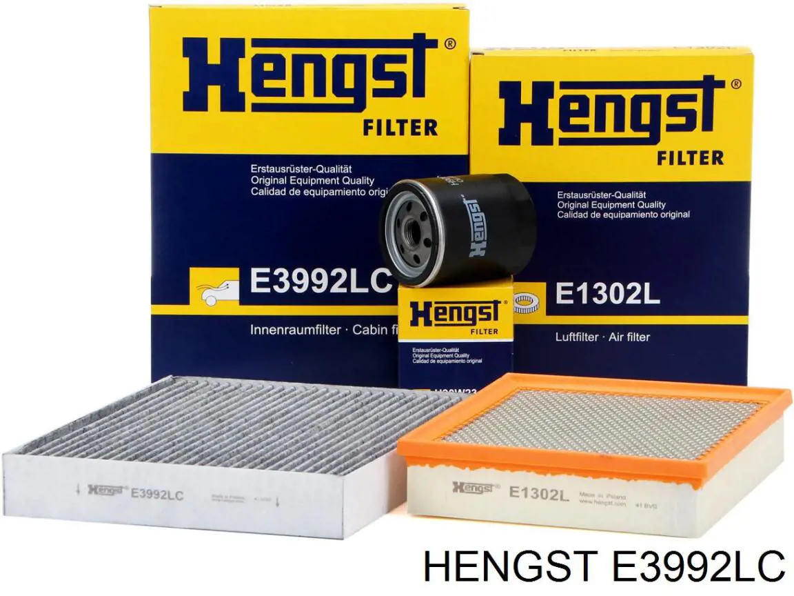 Фильтр воздушный отопителя Hengst E3992LC цена, от 6.33 USD