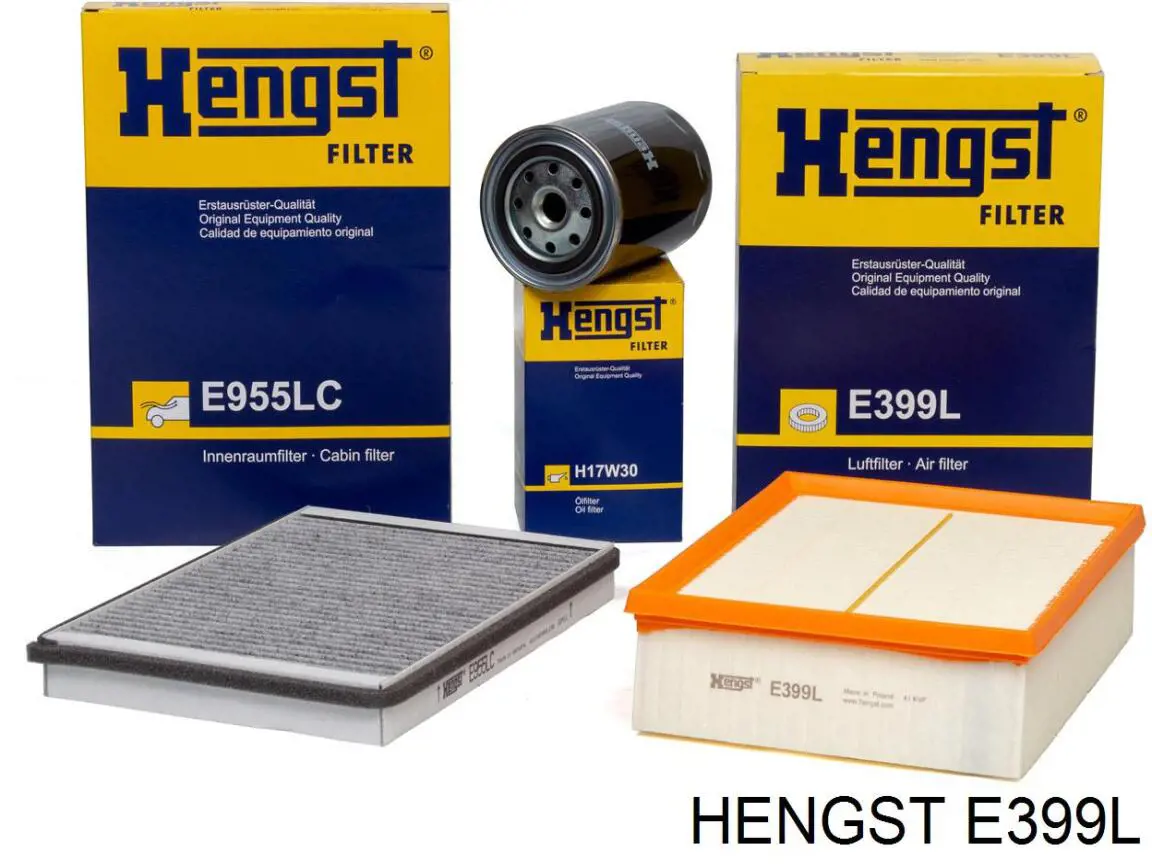 Элемент воздушного фильтра Hengst E399L цена, от 12.64 USD