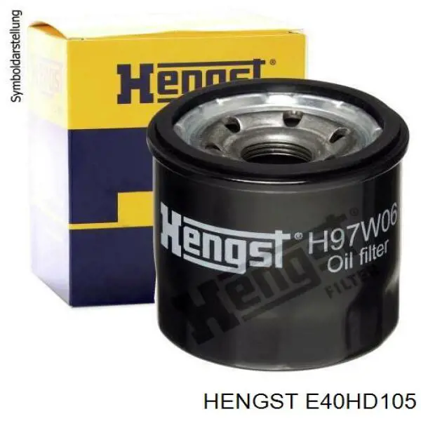 Фильтр очистки масла центробежный Hengst E40HD105 цена, от 6.14 USD