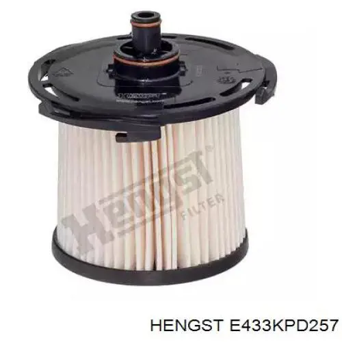 Filtro combustible E433KPD257 Hengst