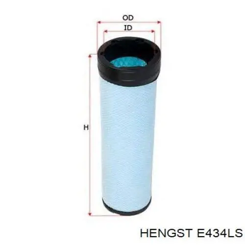 Воздушный фильтр E434LS Hengst