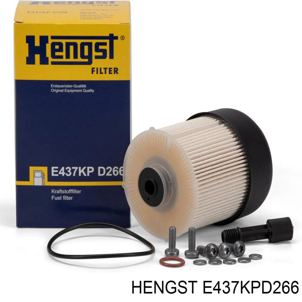 Filtro combustible E437KPD266 Hengst