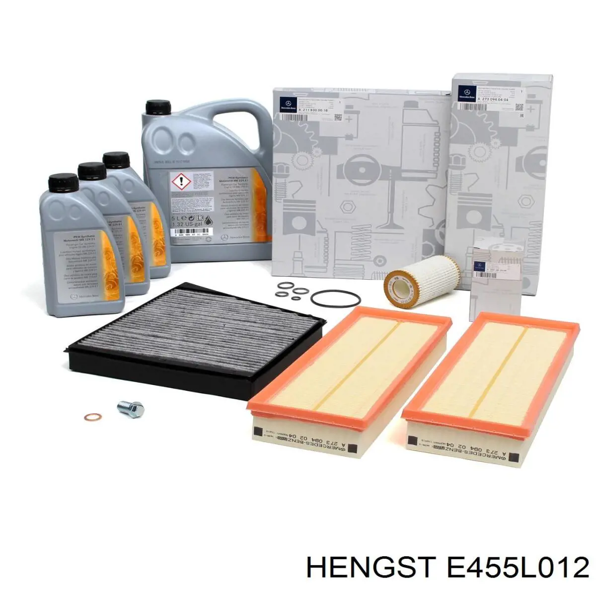 Воздушный фильтр E455L012 Hengst