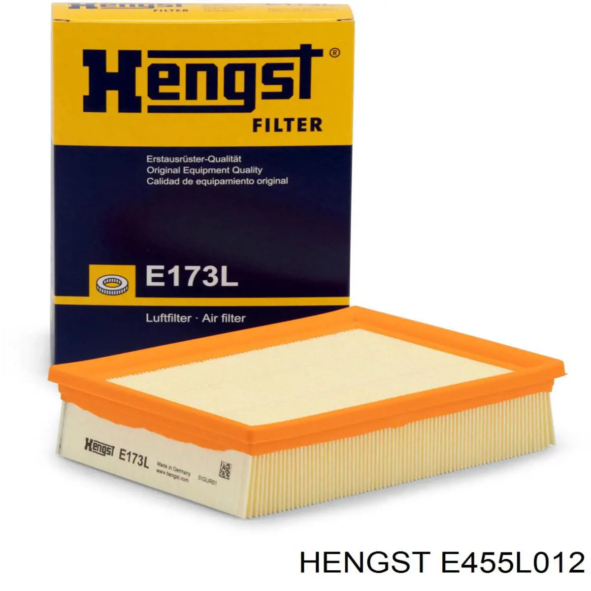 Элемент воздушного фильтра Hengst E455L012 цена, от 19.04 USD