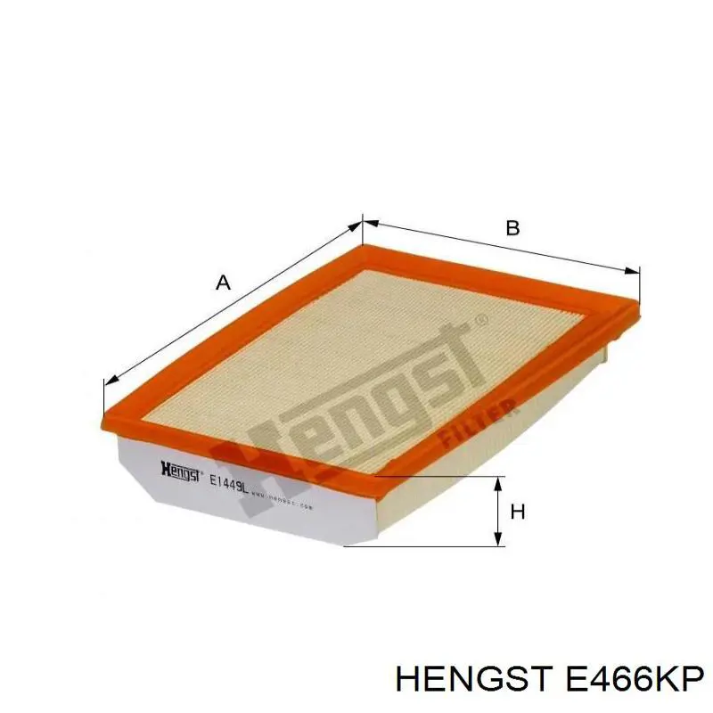 E466KP Hengst топливный фильтр