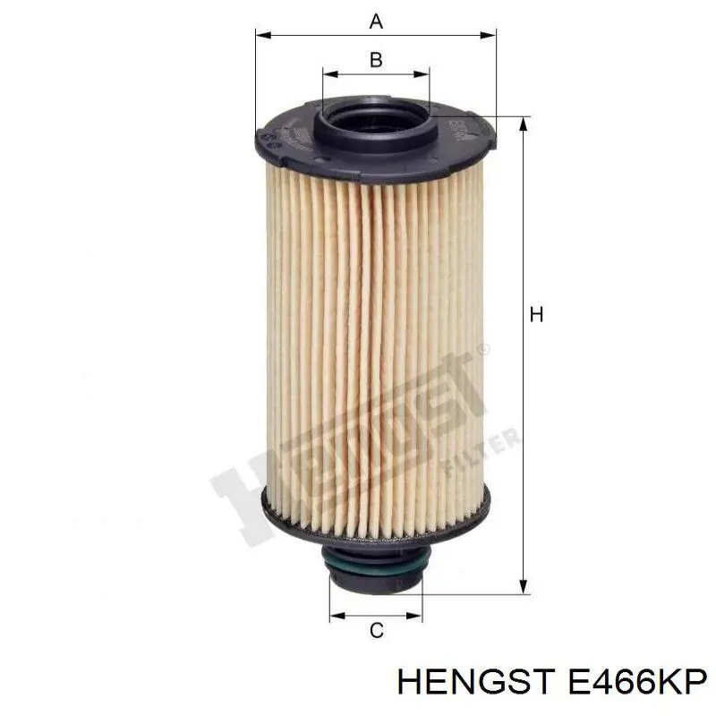 Купить E466KP Hengst Фильтр-отстойник топлива грубой очистки