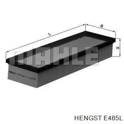 Воздушный фильтр E485L Hengst