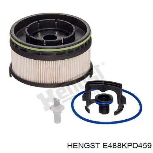 Filtro combustible E488KPD459 Hengst