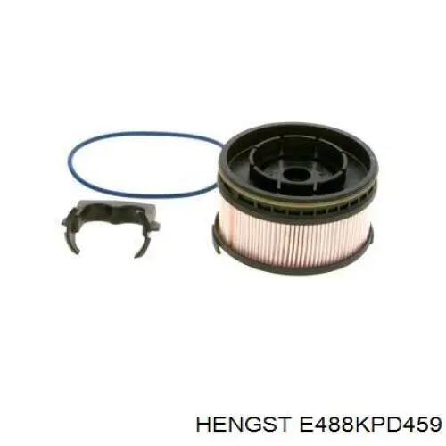 Фильтр тонкой очистки топлива Hengst E488KPD459 цена, от 61.18 USD