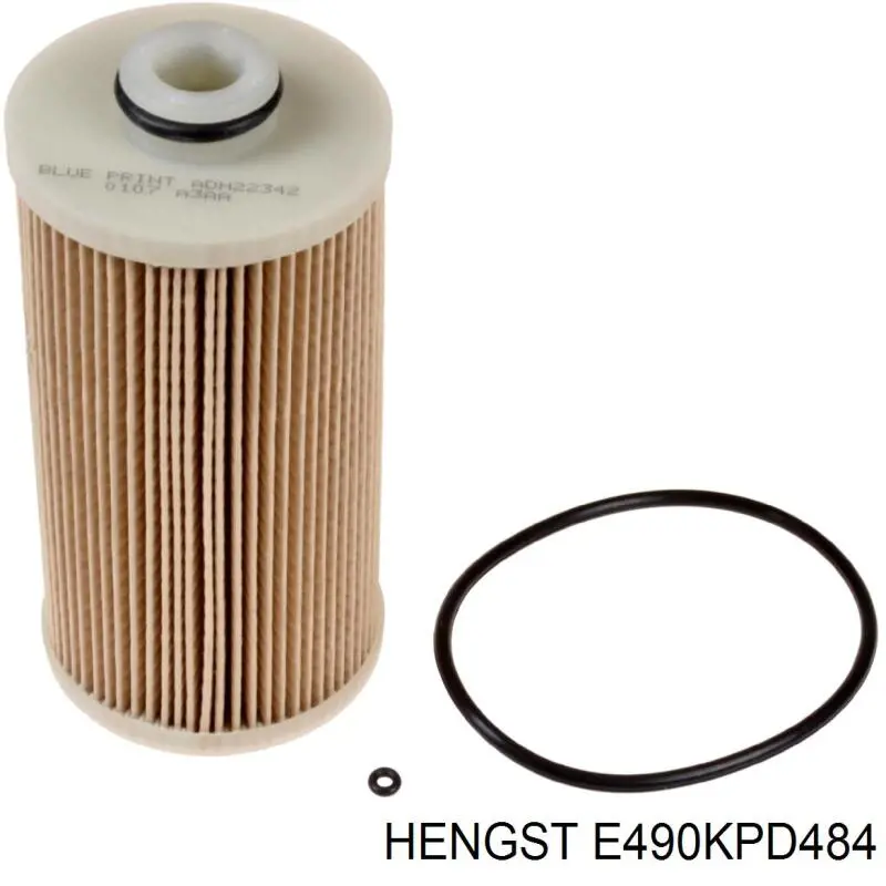 Filtro combustible E490KPD484 Hengst