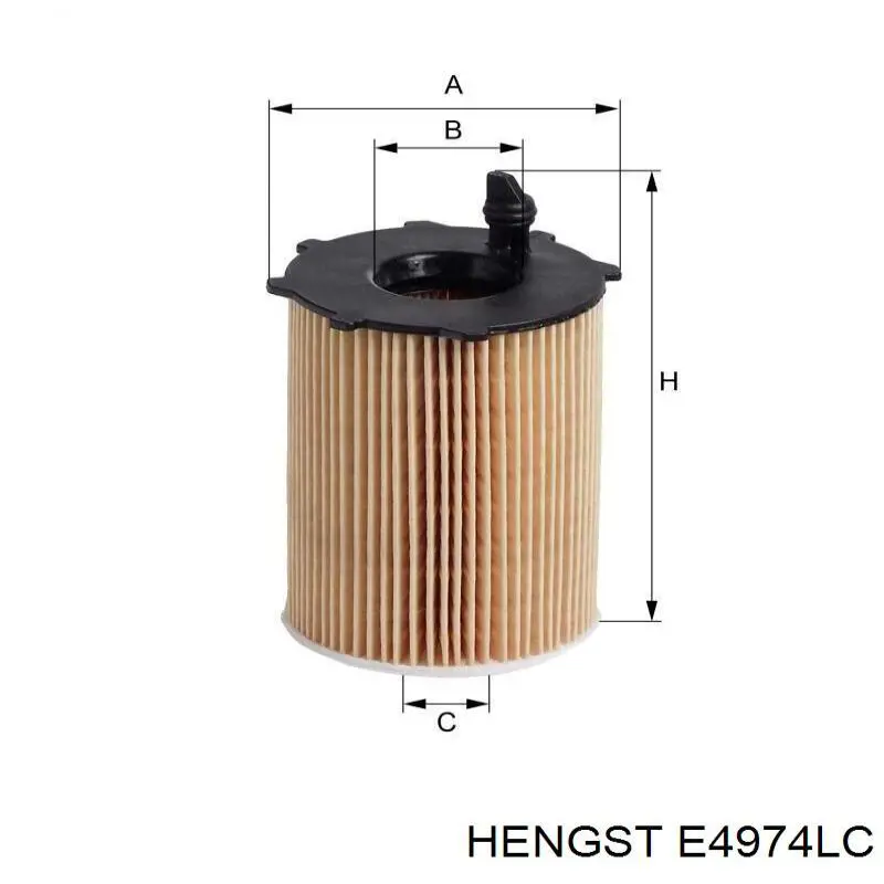Фильтр салона E4974LC Hengst