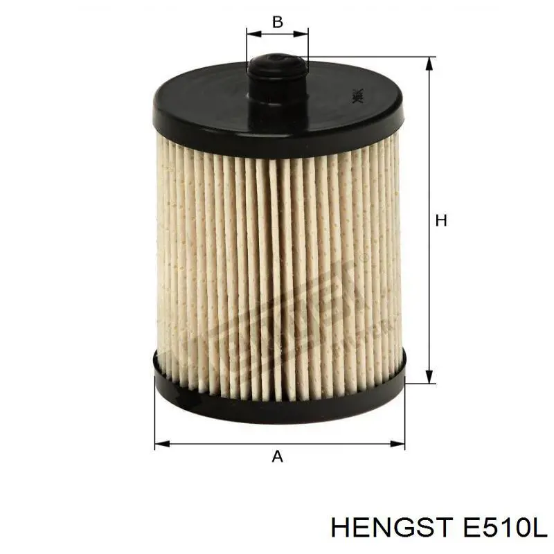 Воздушный фильтр E510L Hengst