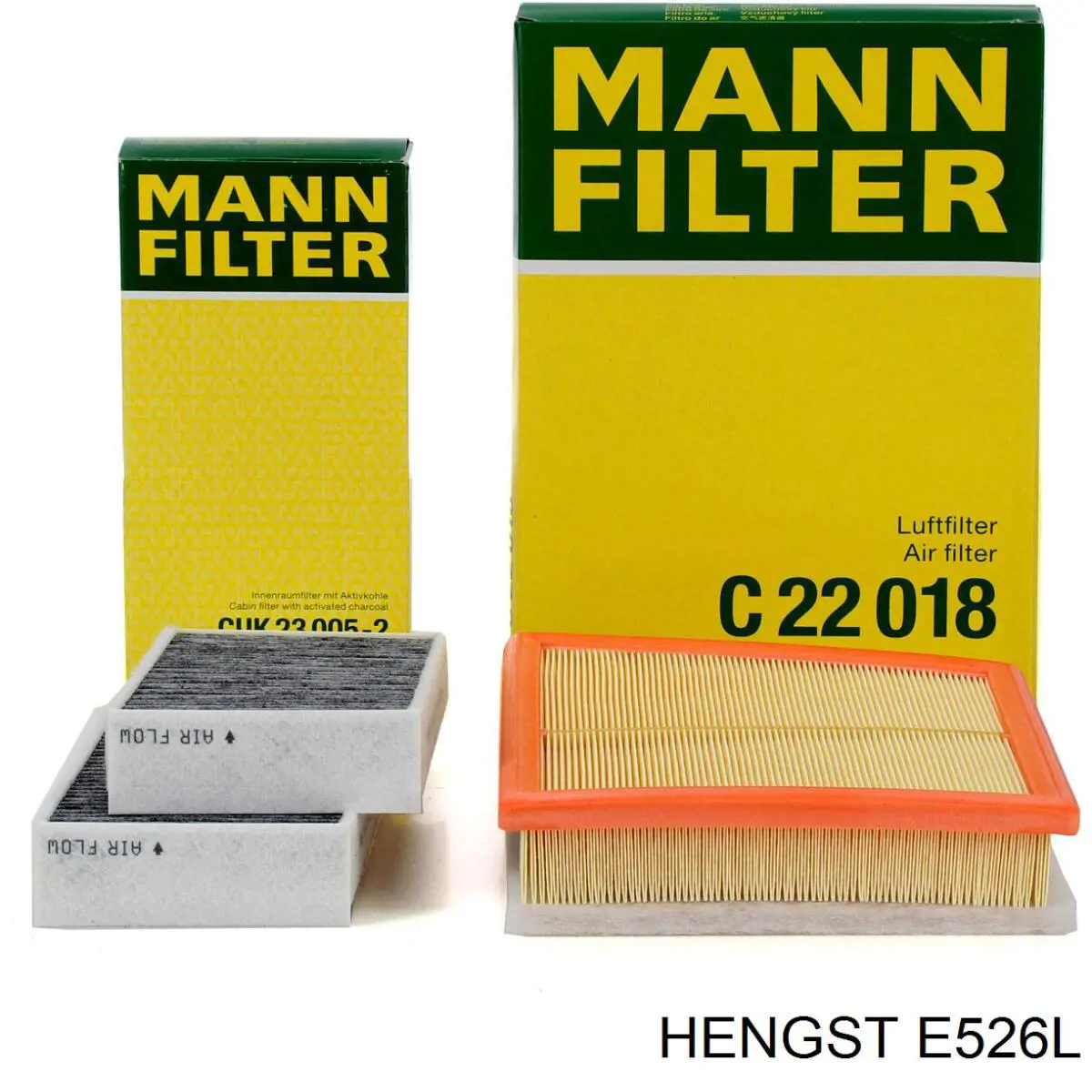 E526L Hengst Воздушный фильтр двигателя