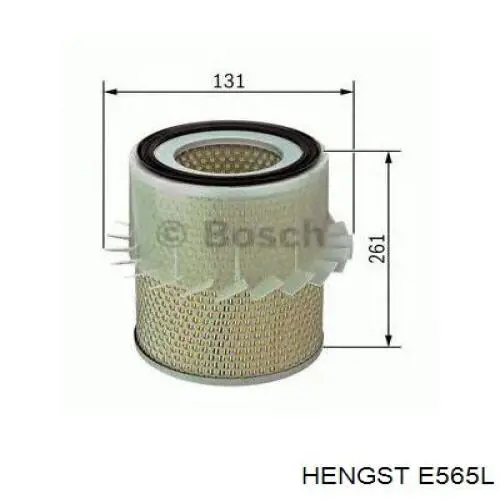 Купить E565L Hengst Автомобильный фильтр воздуха