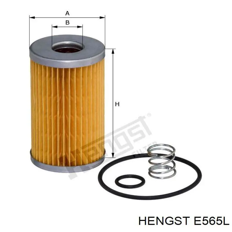Купить E565L Hengst Автомобильный фильтр воздуха