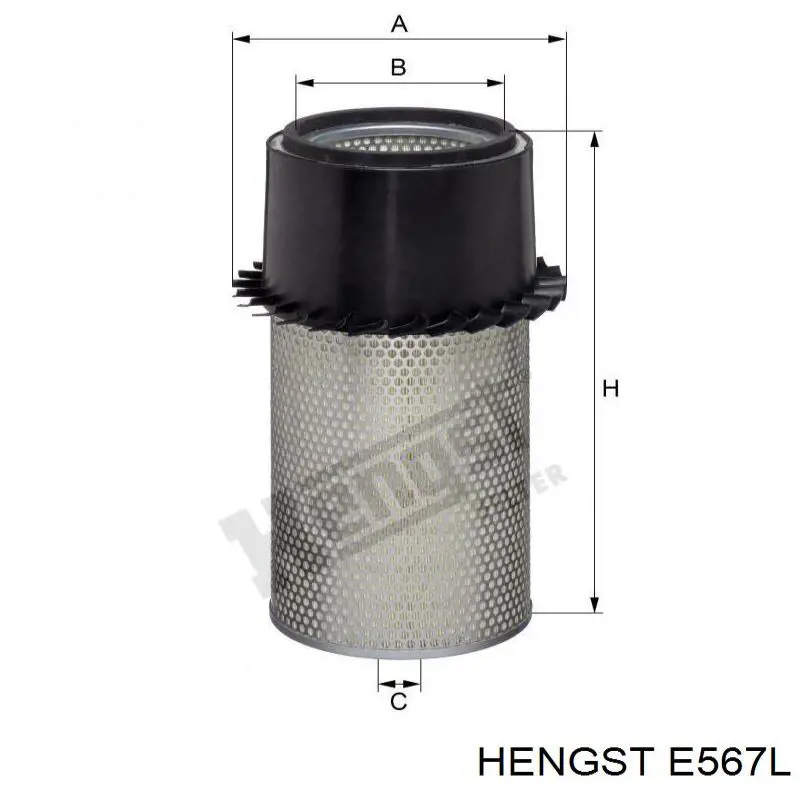 Купить E567L Hengst Автомобильный фильтр воздуха