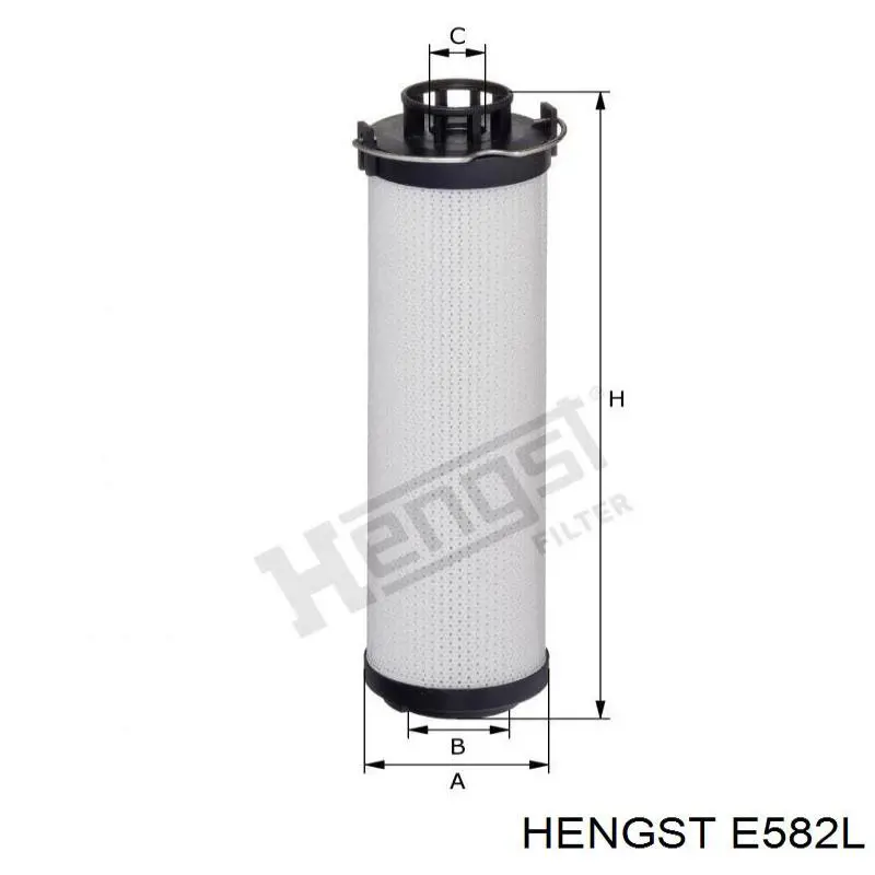 Воздушный фильтр E582L Hengst