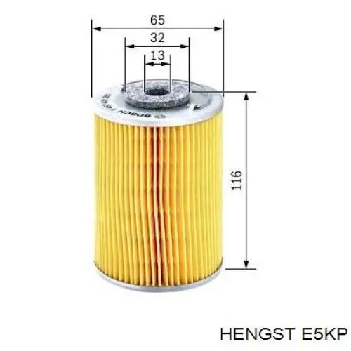E5KP Hengst Фильтр топлива