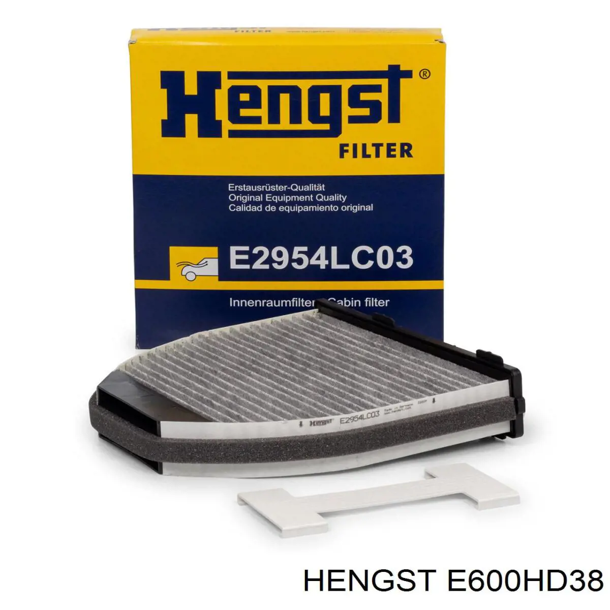 Масляный фильтр E600HD38 Hengst