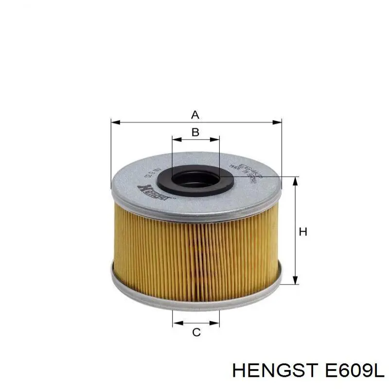 Купить E609L Hengst Автомобильный фильтр воздуха