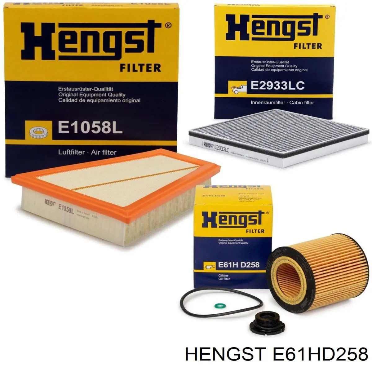 Фильтр масла Hengst E61HD258
