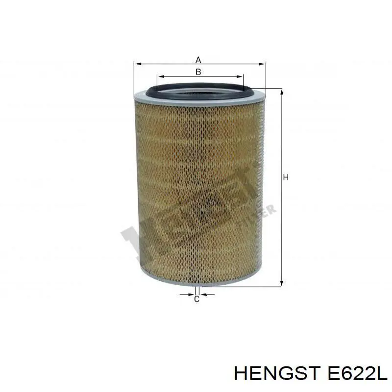 Купить E622L Hengst Фильтр салона угольный