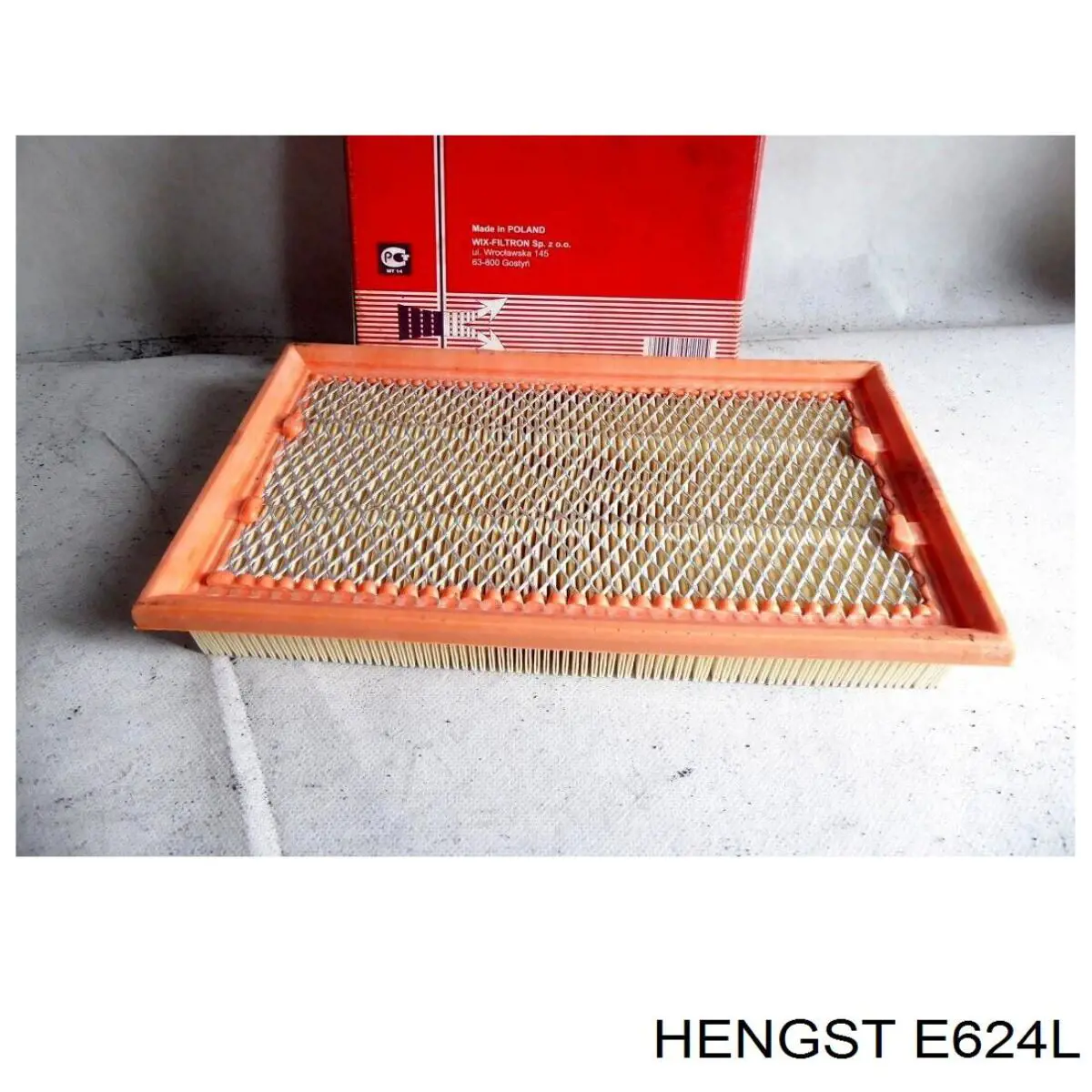 Filtro de aire E624L Hengst