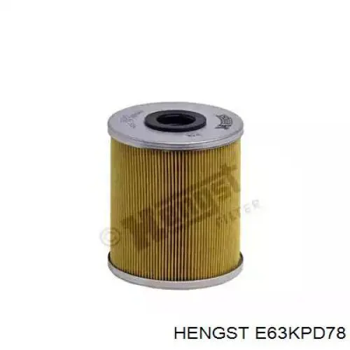 Filtro combustible E63KPD78 Hengst