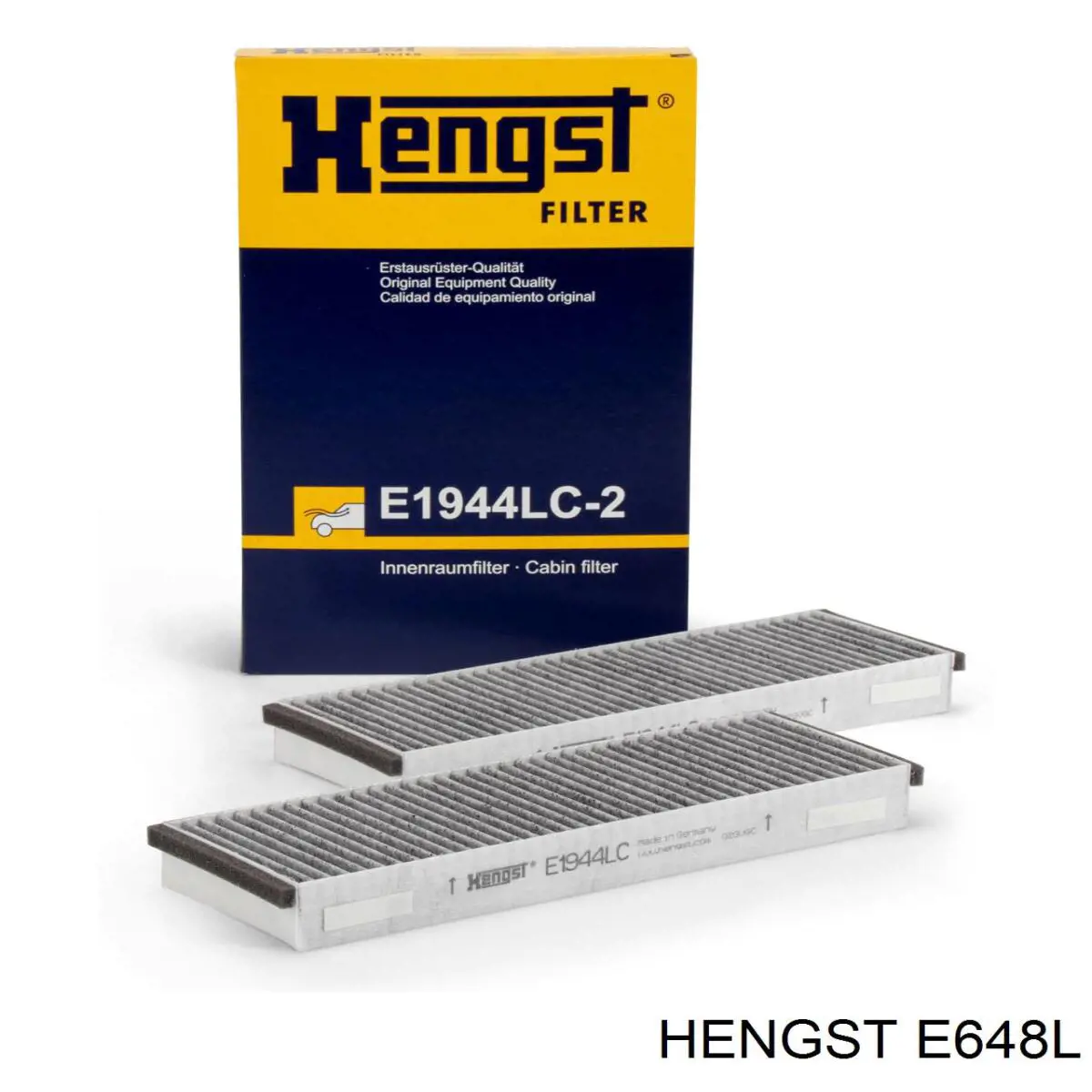 Элемент воздушного фильтра Hengst E648L цена, от 18.47 USD