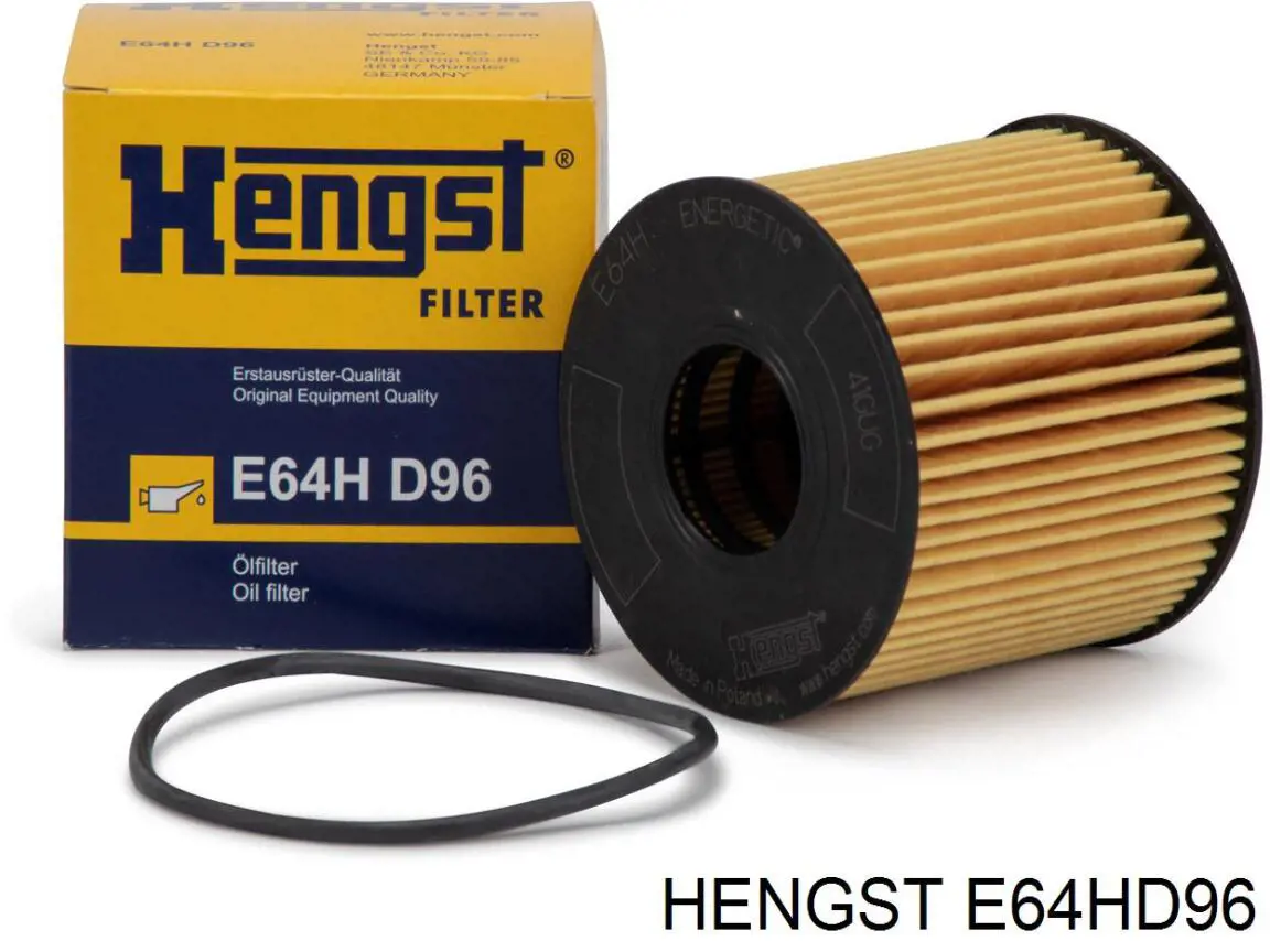 Масляный фильтр E64HD96 Hengst