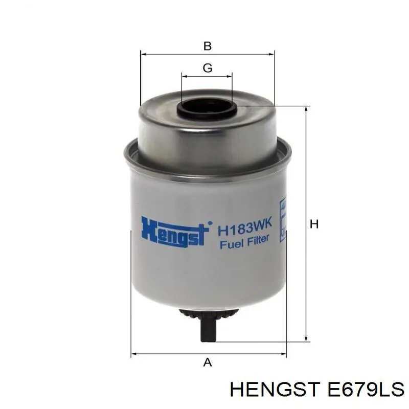Элемент воздушного фильтра Hengst E679LS цена, от 12.96 USD