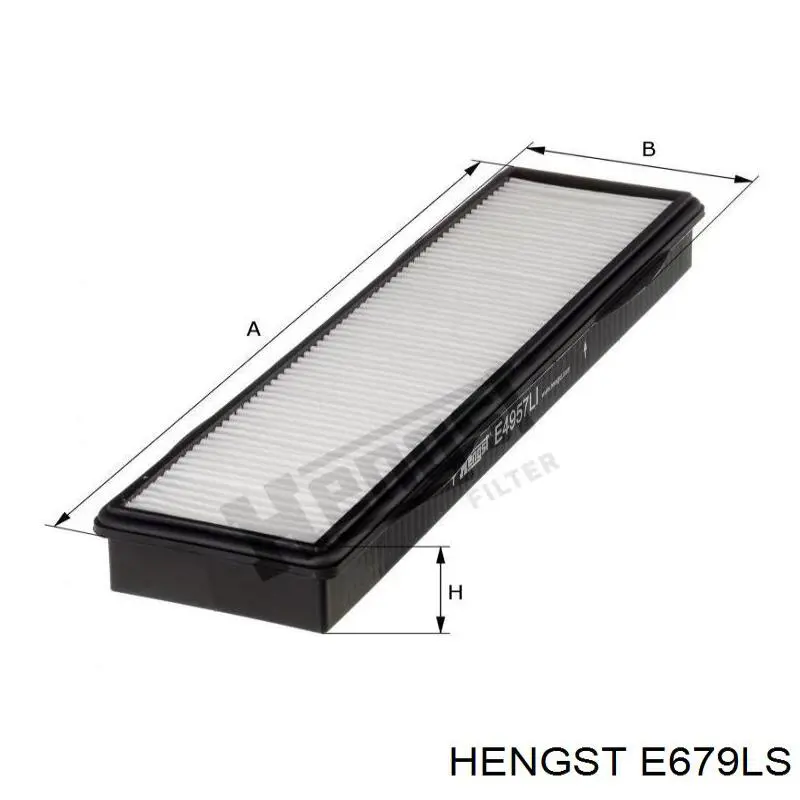 Купить E679LS Hengst Автомобильный фильтр воздуха