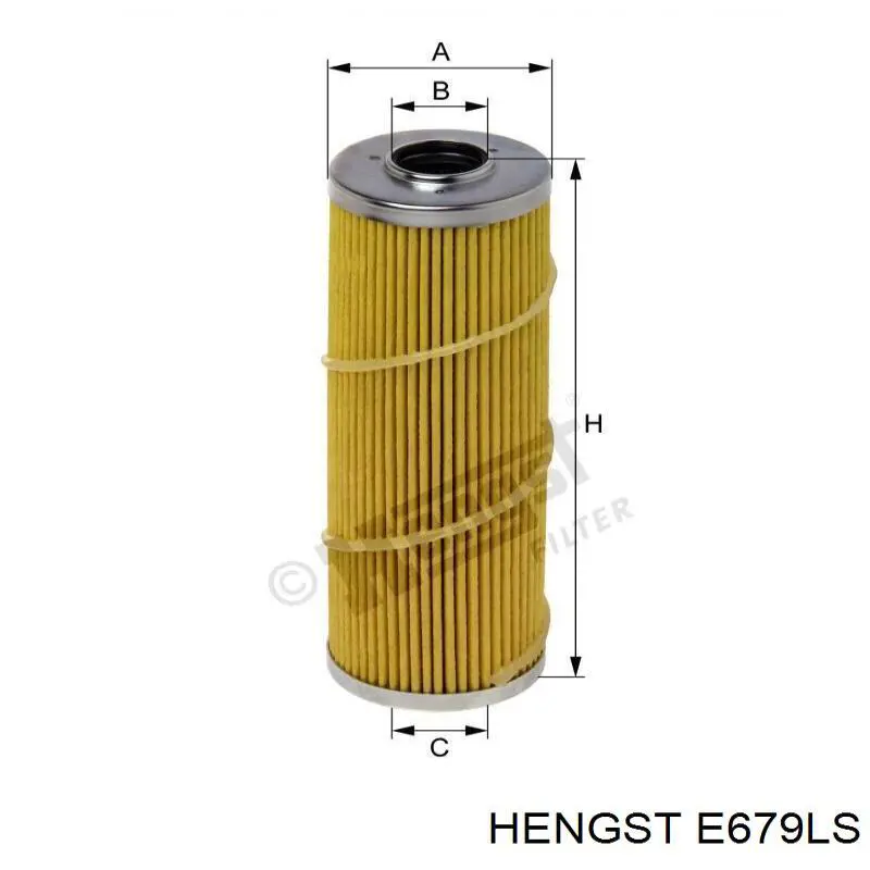 Воздушный фильтр E679LS Hengst