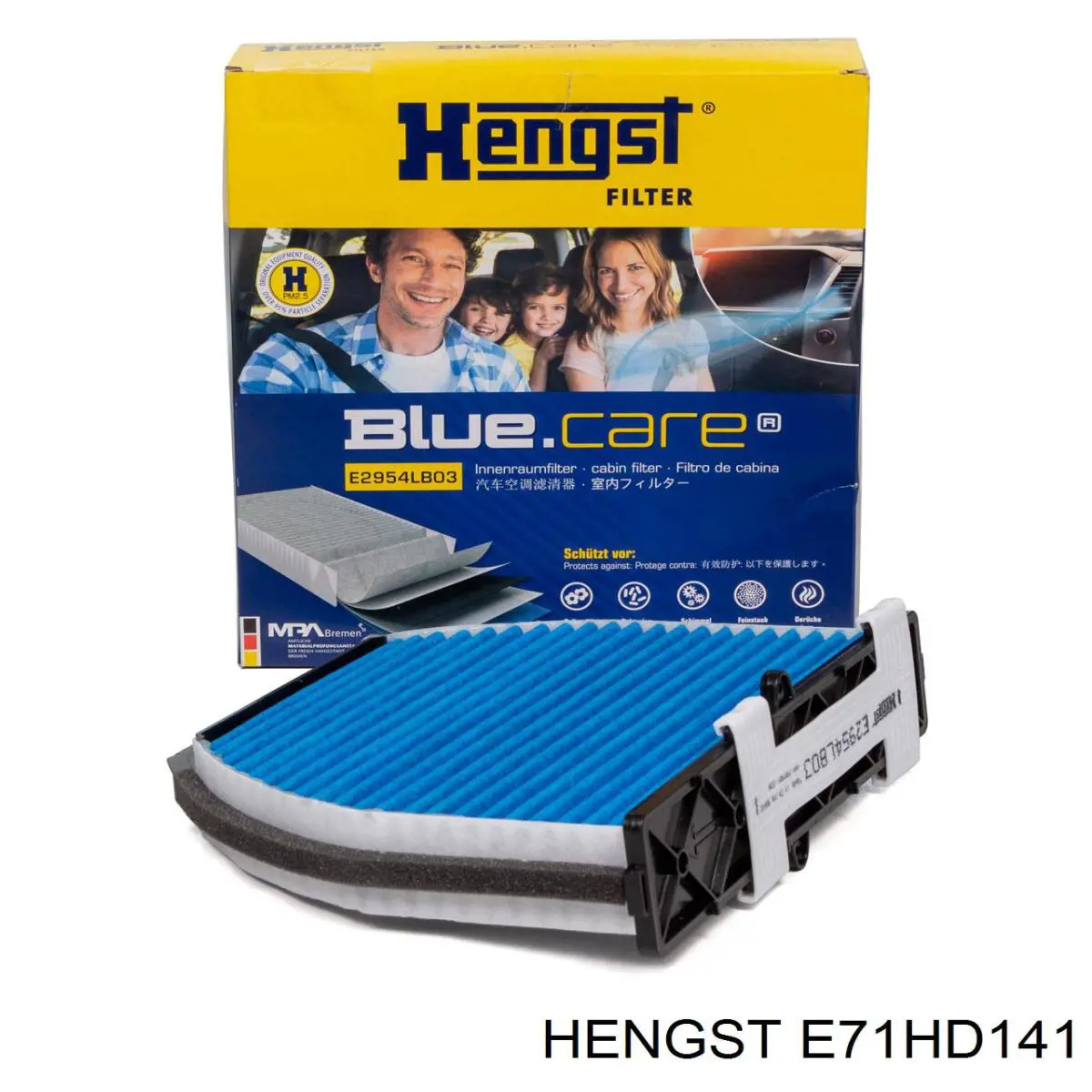 Масляный фильтр E71HD141 Hengst