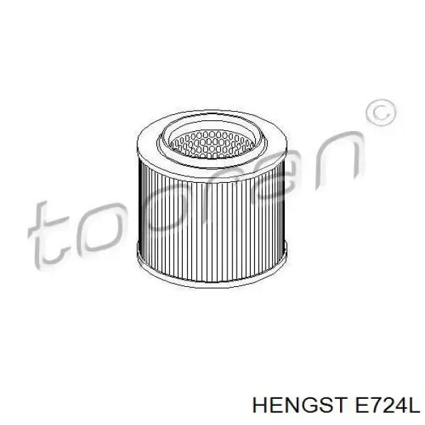 Фильтр воздушный Hengst E724L