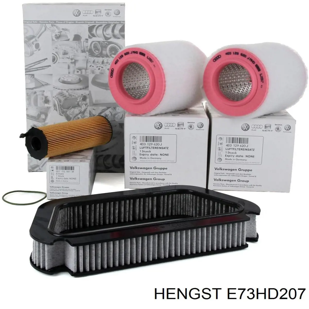 E73HD207 Hengst Масляный фильтр двигателя