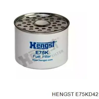 Filtro combustible E75KD42 Hengst