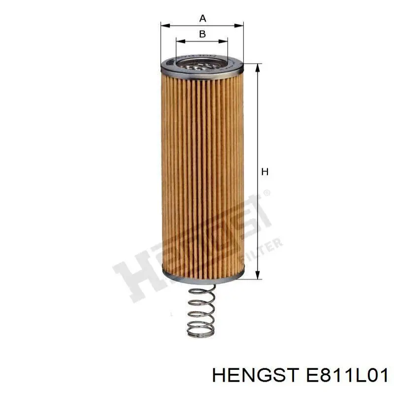 Элемент воздушного фильтра Hengst E811L01 цена, от 64.69 USD