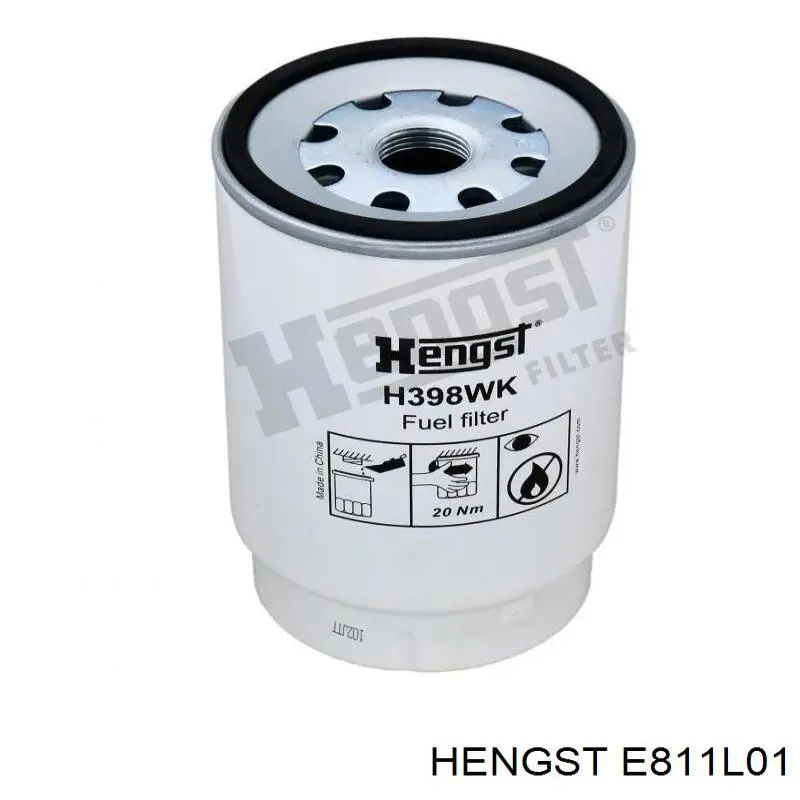 Воздушный фильтр E811L01 Hengst