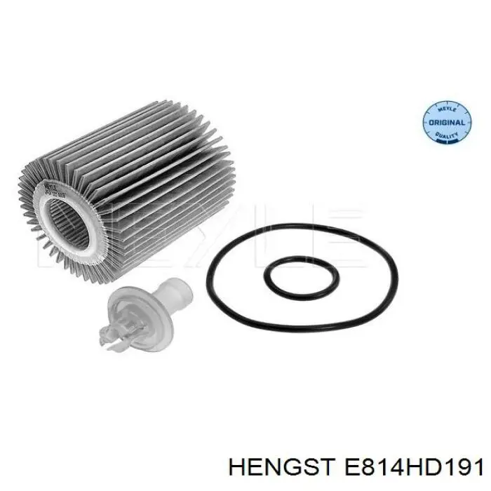 Масляный фильтр E814HD191 Hengst