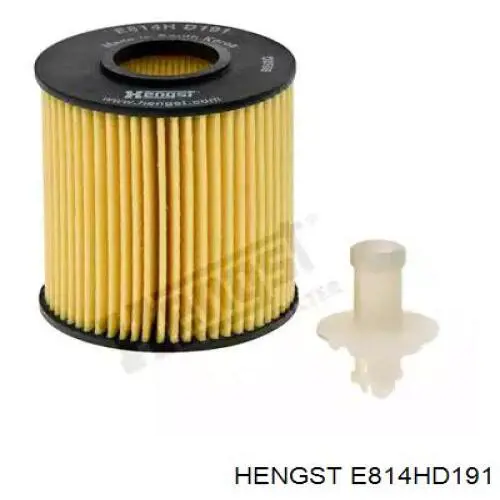 Filtro de aceite E814HD191 Hengst